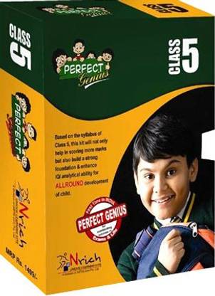 Perfect Genius Class 5 for Olympiads, Maths, Evs, Logic, English