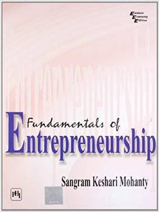 Fundamentals of Entrepreneurship