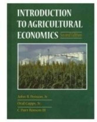 Introduction to Agricultural Economics 2nd Edition
