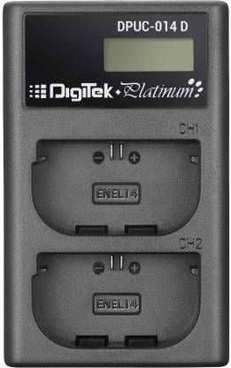 DIGITEK Platinum Charger DPUC 014S (LCD MU) ENEL14 for ENEL14 Battery  Camera Battery Charger