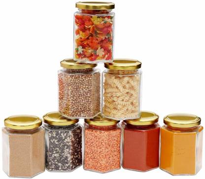 Dishika Glass Grocery Container  - 250 ml