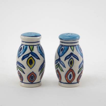 Hindustani Saudagar Salt & Pepper Set Ceramic