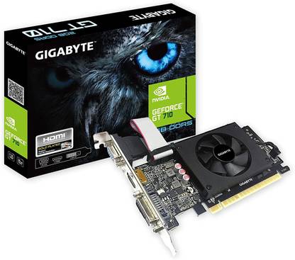 GIGABYTE N710D5-2GIL GDDR5 2 GB NVIDIA Chipset 64 bit 5010 MHz Graphics Card