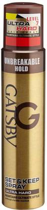 GATSBY Set and Keep Spray Ultra Hard Hair Spray