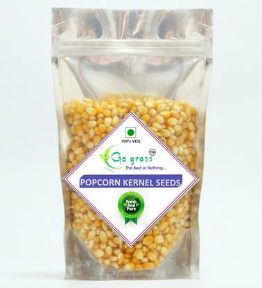 GO GRASS Popcorn kernels seeds Butter Popcorn