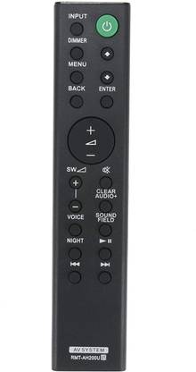 hybite Remote Compatible for Sony Home Theatre System and Sound Bar RMT-AH200U Sony Home Theatre RMTAH200U, HT-RT3 HTRT3 HT-RT40 HTRT40 HT-CT390 HTCT390 Remote Controller