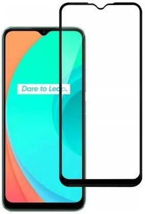 NKCASE Edge To Edge Tempered Glass for Realme C12