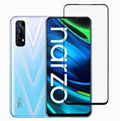 न्क्ससे एज टू एज टेम्पर्ड ग्लास Realme Narzo 20 Pro के लिए