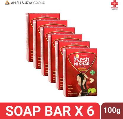 Kesh NIKHAR Advanced foam soap (100g | Pack Of 6)
