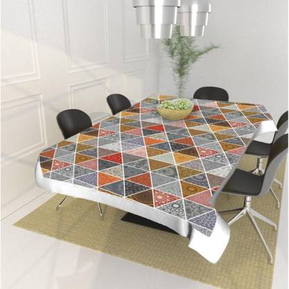 Geometric 6 Seater Table Cover