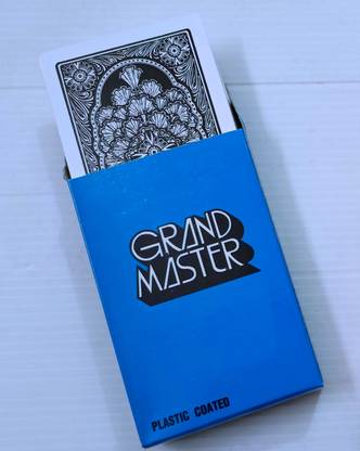 A SARKAR MAGIC WORLD Grand Master SPY Marked Card Deck (BLUE) 1 Magic Tricks