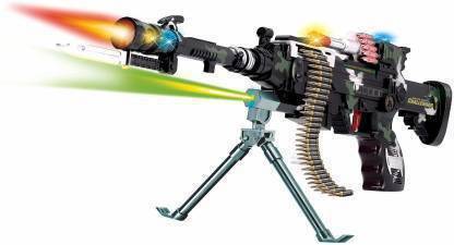 SNM97 Military Style Army Combat Machine Toy Gun with Lights Guns & Darts