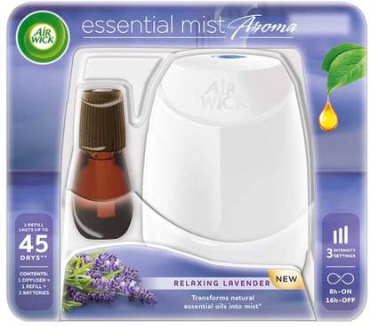 Airwick Lavender Essential Mist Automatic Spray Essential Mist Aroma