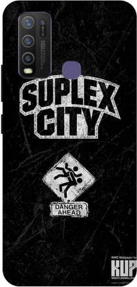 BARMANS Back Cover for Vivo Y50/ suplex city, brock lesner, wwe, fighter, wrestler