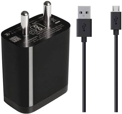 Shop New Wall Charger Accessory Combo for Xiaomi Redmi Note 3, Xiaomi Redmi 2 Prime, Xiaomi Redmi 1S, Xiaomi Redmi 6 Pro, Xiaomi Redmi 4, Xiaomi Redmi Go, Xiaomi Redmi Note 5, Xiaomi Redmi Y3, Xiaomi Mi Max, Xiaomi Redmi Y1 (Charger with Micro USB Cable)