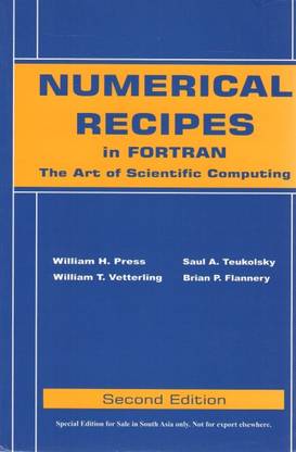 Numerical Recipes in Fortran