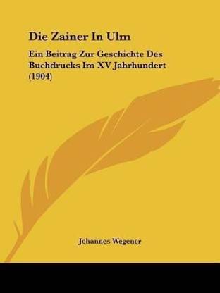 Die Zainer In Ulm