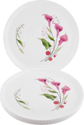 Aswal brother's Pack of 6 Plastic Plat set Dinner Set