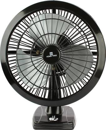 Home Tree BLACK BIG with 12 Months Warranty 300 mm Table Fan