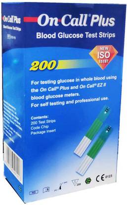On Call Plus OCP200Strips 400 Glucometer Strips