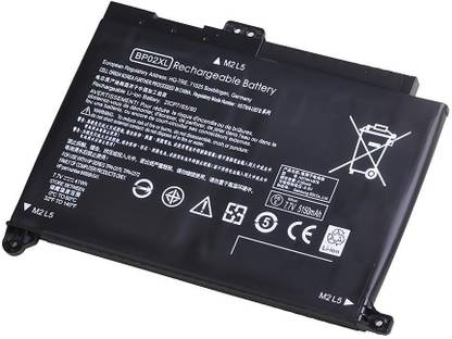 MACKTECH BP02XL 849909-850 Laptop Battery Compatible with HP Pavilion PC 15 Series 15-AU000 15-AU010WM 15-AU018WM 15-AW000 15-AU123CL 15-AW053NR Series HSTNN-UB7B HSTNN-LB7H 849569-421 849569-542 849909-855 4 Cell Laptop Battery