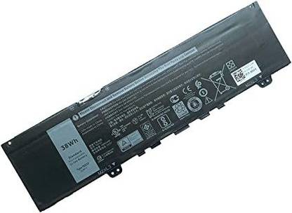 MACKTECH F62G0 11.4V 38Wh/3166mAh Replacement Laptop Battery for Dell Inspiron 13 5370 7370 7373 7380 7386 Vostro 13-5370-D1505G Series Notebook F62GO RPJC3 39DY5 3-Cell 3 Cell Laptop Battery
