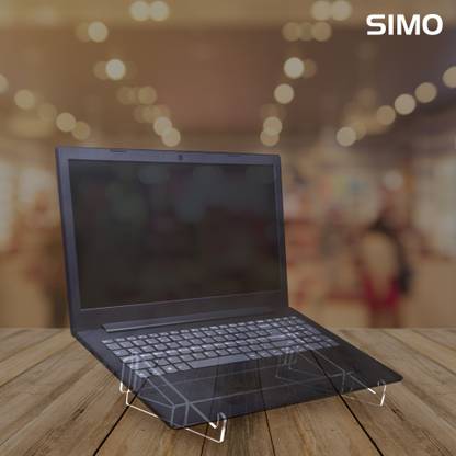Simo 01 Plastic Desk Stand Laptop Stand Compatible with Universal Laptops