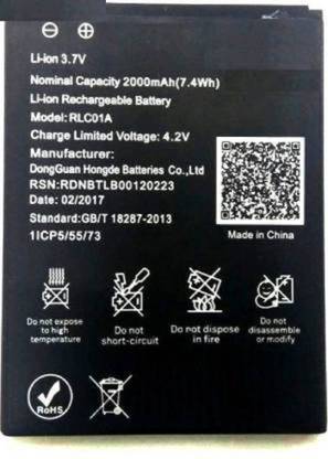super battery Mobile Battery For  Lyf Lyf Flame 1/ Flame 8 (ORIGINAL TESTED BACKUP GUARANTEED 100%)