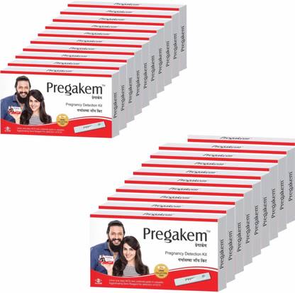 pregakem Pregnancy Test Kit 20 Pregnancy Test Kit