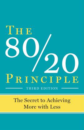 The 80/20 Principle The Secret To Achieving More With Less Generic Paperback With SpaceHaven Bookmark