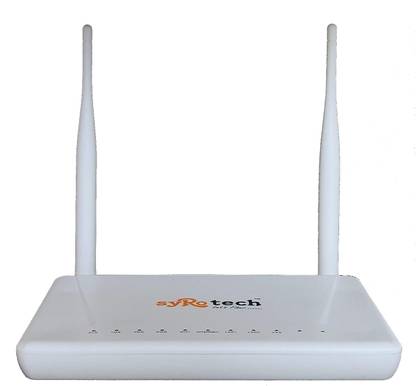 Syrotech SY-G/EPON-1110-WDONT Wireless Router 2.4 GHz 300 Mbps Wifi Speed Single Band Internal Antenna Ethernet (Cable Broadband)