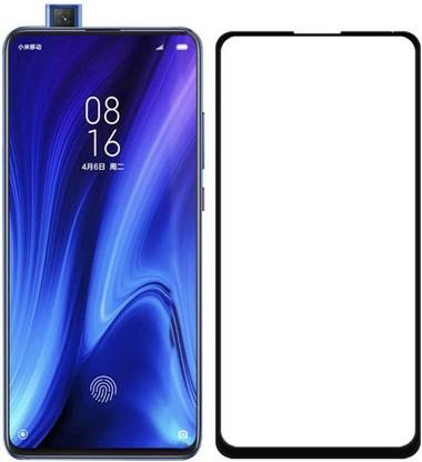 electmart Edge To Edge Tempered Glass for Mi K20, Mi K20 Pro