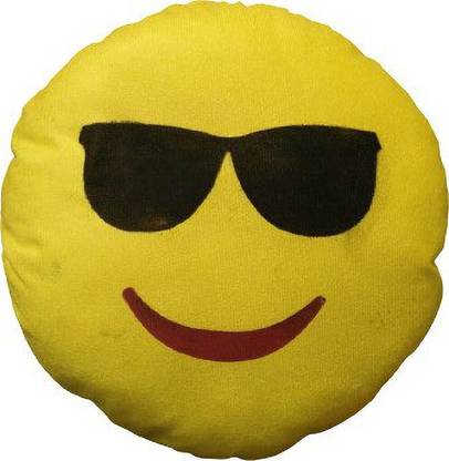 SG TOYS Cool Smilly Printed Pillows Pack Of 1  - 20 cm