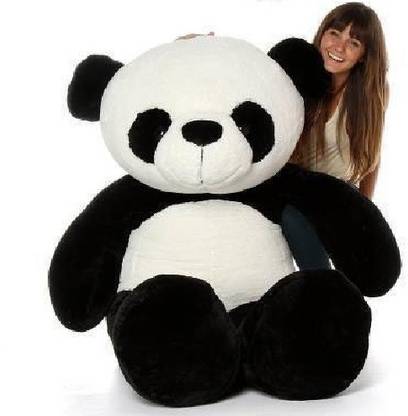 Frantic Premium Quality Teddy Bear Soft Plush Fabric (Panda, 178 Cm)  - 180 cm