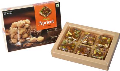 Bhagat's Heera Sweets Apricot Delight , Dried Apricots, Almonds, Pistachio Sweet Box