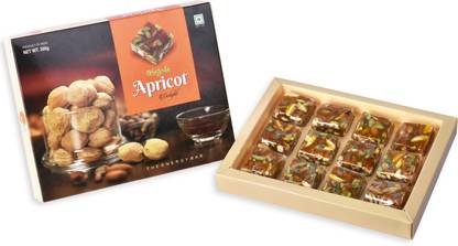 Bhagat's Heera Sweets Apricot Delight , Dried Apricots, Almonds, Pistachio Sweet Box