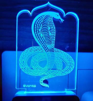 Super Ajanta Snake 3D Night Lamp ( Code : E002 ) Night Lamp