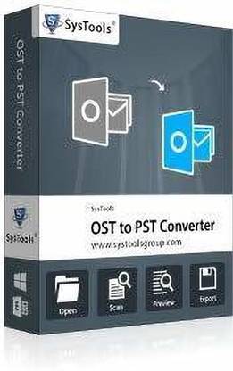 SysTools OST to PST Converter (Email Delivery-No CD)