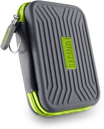 Tizum Pouch for 8 x USB Flash Drives Carrying Case, Premium Quality, Hard EVA for Flash/key Drives