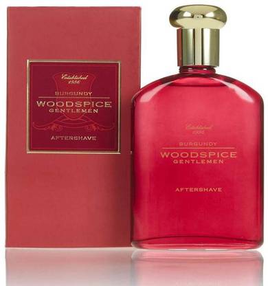 MARKS & SPENCER Woodspice Burgundy Aftershave MADE IN UK