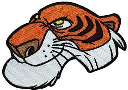 Loungefly Jungle Book Tiger Shere Khan Iron On Patch Disney Character DIY Project Applique