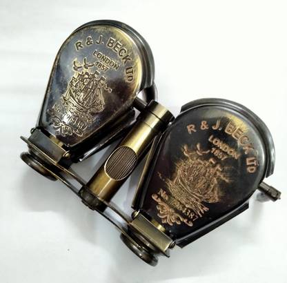 Ascent India Antique Unique Brass Pocket Monocular Binocular Telescope Binoculars Binoculars