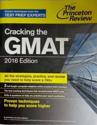 Cracking The Gmat, 2016 Edition