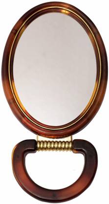 S Mark Oval Shape Double sided Standing Mirror (Small)