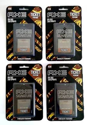 AXE Signature Dark Temptation Body Spray - 17 ml- (Pack Of - 4) Perfume Body Spray  -  For Men & Women