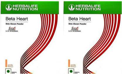 HERBALIFE Beta Heart Oat Beta Glucan Powder - Vanilla Flavor 2 PCS Combo Pack Combo