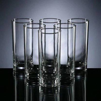 1st Time (Pack of 6) New Designer Stylish Shape Glass-A40 Glass Set Cocktail Glass