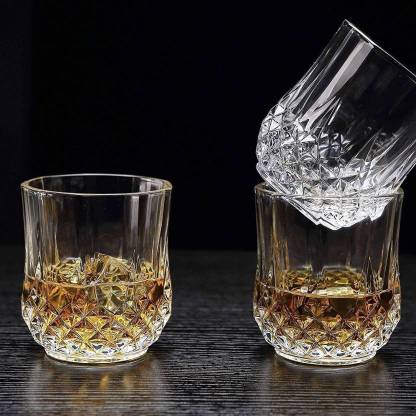AFAST (Pack of 2) Multi-Purpose Beaver Tumbler Drinking Glass Set for Home Use (Set Of 2) -GG09 Glass Set Water/Juice Glass