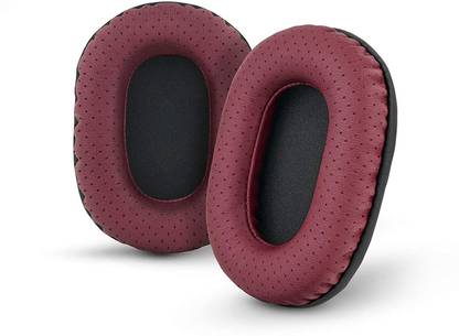 BRAINWAVZ Earpads for Sony MDR 7506 - V6 - CD900ST with Memory Foam (Perforated Red) Over The Ear Headphone Cushion