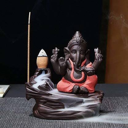 WZZA Ganesh Stechu Decorative Showpiece  -  35 cm